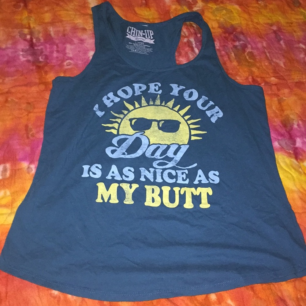 Funny workout tank